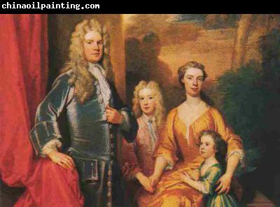 Sir Godfrey Kneller James Brydges (later 1st Duke of Chandos) and his family