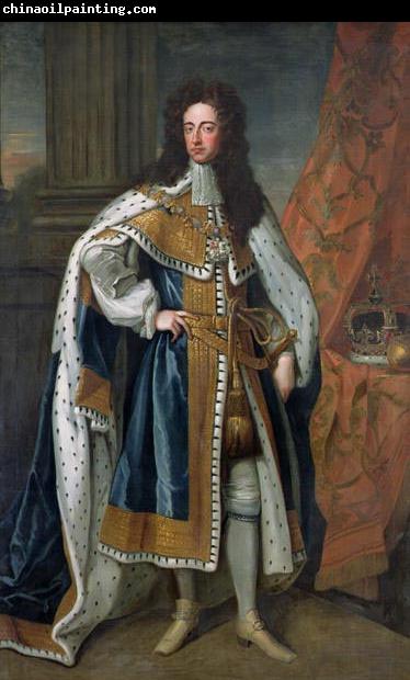 Sir Godfrey Kneller Portrait of King William III of England (1650-1702) in State Robes