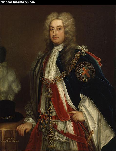 Sir Godfrey Kneller Portrait of Charles Townshend