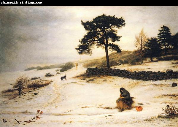 Sir John Everett Millais Blow Thou Winter Wind