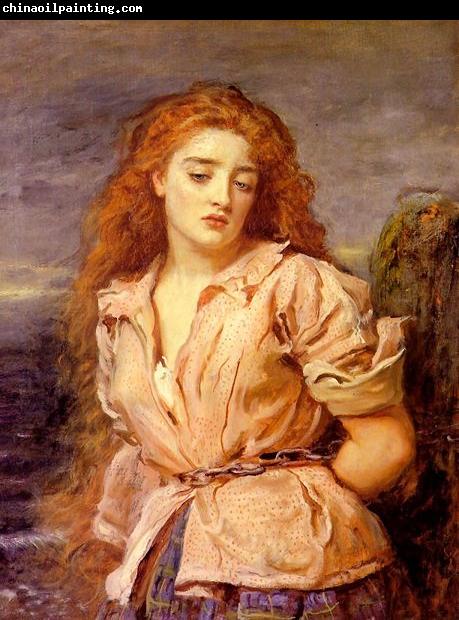 Sir John Everett Millais The Martyr of the Solway