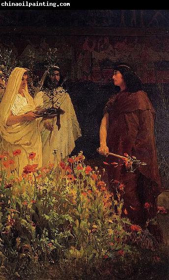 Sir Lawrence Alma-Tadema,OM.RA,RWS Tarquinius Superbus Sir Lawrence Alma-Tadema