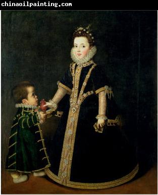 Sofonisba Anguissola Girl with a dwarf