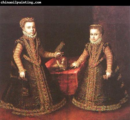 Sofonisba Anguissola Infantas Isabella Clara Eugenia and Catalina Micaela