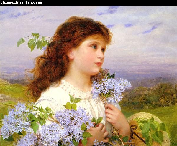 Sophie Gengembre Anderson The Time Of The Lilacs