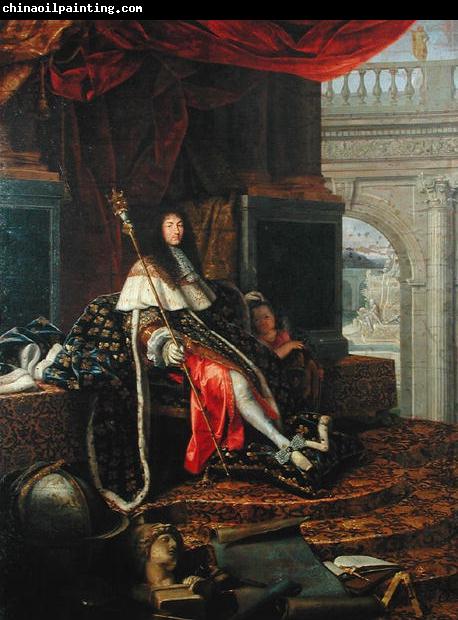 Testelin,Henri Portrait of Louis XIV of France