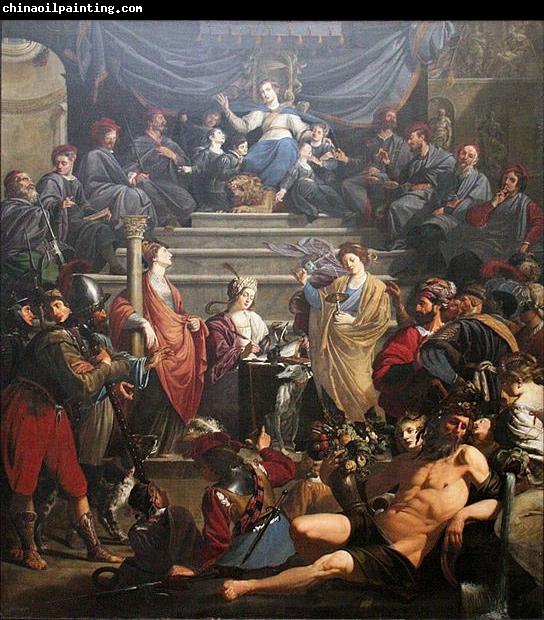 Theodoor Rombouts Allegory of the Court of Justice of Gedele in Ghent