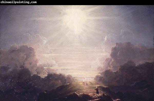 Thomas Cole Study for The Cross and the World