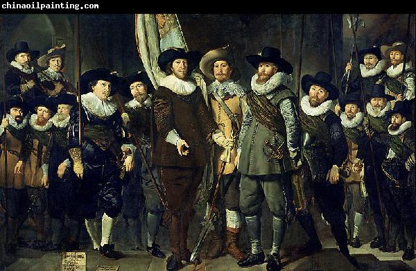 Thomas De Keyser The company of Captain Allaert Cloeck and Lieutenant Lucas Jacobsz Rotgans