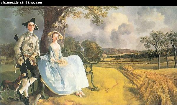 Thomas Gainsborough Portrat von Mr und Mrs Andrews