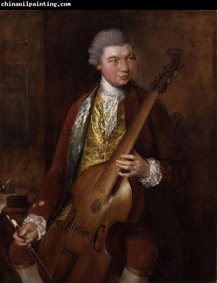 Thomas Gainsborough Portrait of Carl Friedrich Abel