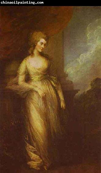 Thomas Gainsborough Portrait of Georgiana, Duchess of Devonshire