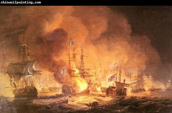 Thomas Luny Battle of the Nile