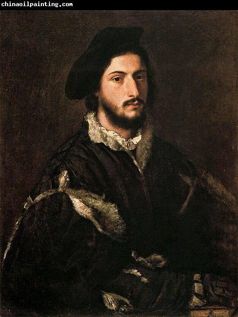 Titian Portrat des Vicenzo Mosti