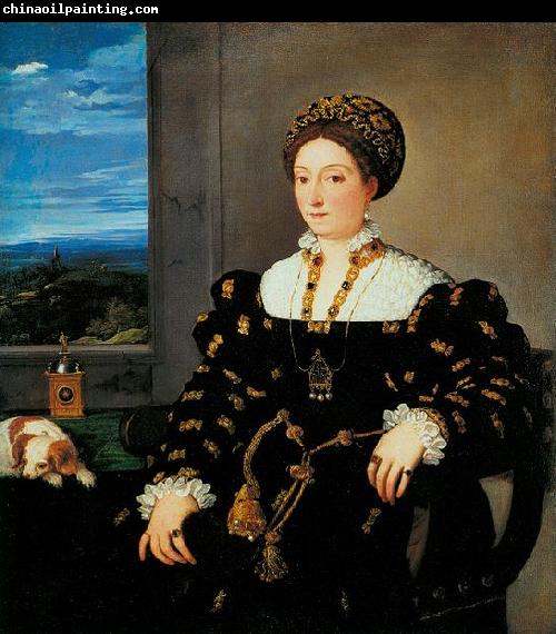 Titian Portrat der Eleonora Gonzaga