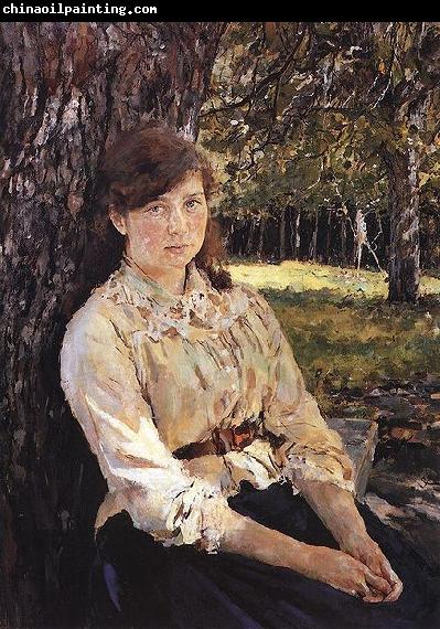 Valentin Serov Girl in the Sunlight.