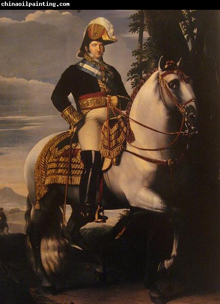 Vicente Lopez y Portana Equestrian portrait of Ferdinand VII of Spain