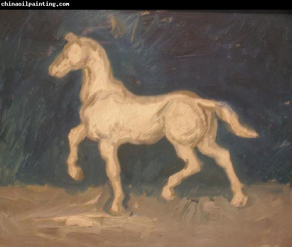 Vincent Van Gogh Plaster Statuette of a Horse