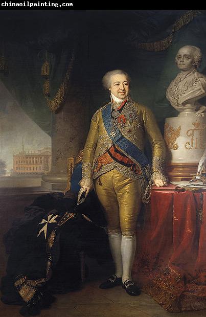 Vladimir Lukich Borovikovsky Portrait of prince Alexander Kurakine