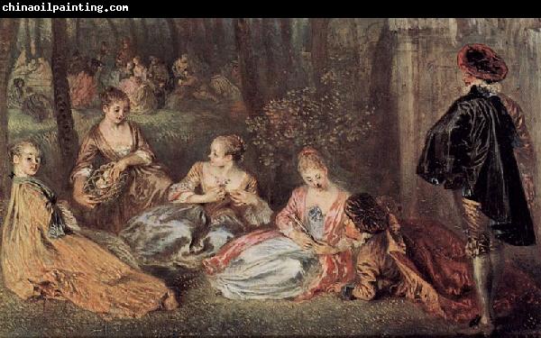 WATTEAU, Antoine Die Champs Elyssees