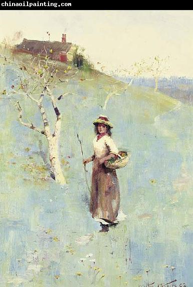 Walter Withers Farmer's Girl