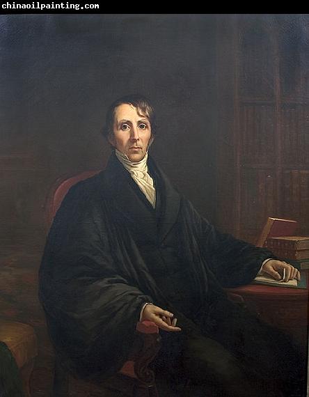 William Ellery Channing painted by American artist Henry Cheever Pratt.