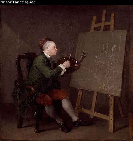 William Hogarth Self-portrait