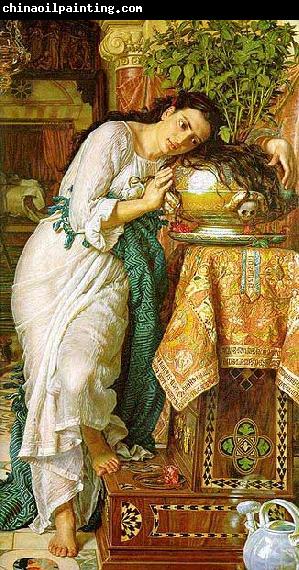 William Holman Hunt Isabella and the Pot of Basil