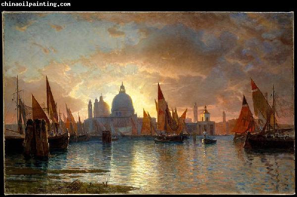 William Stanley Haseltine Santa Maria della Salute, Sunset