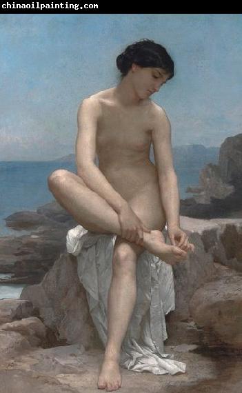 William-Adolphe Bouguereau Bather