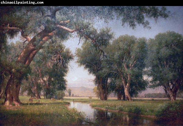 Worthington Whittredge On the Cache La Poudre River, Colorado