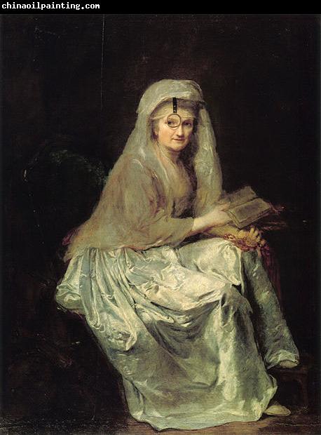 anna dorothea therbusch Self-portrait