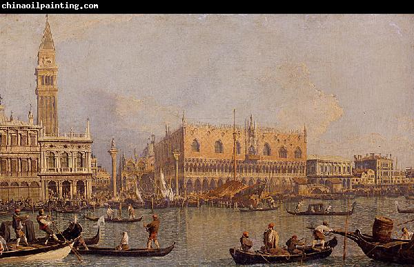 antonio canaletto View of the Ducal Palace in Venice