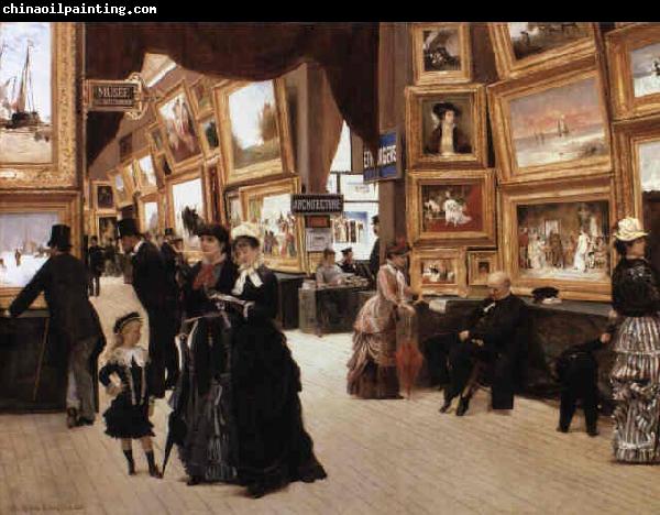 edouard Joseph Dantan Un Coin du Salon en 1880