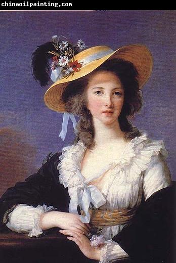 elisabeth vigee-lebrun Portrait of the Duchess de Polignac