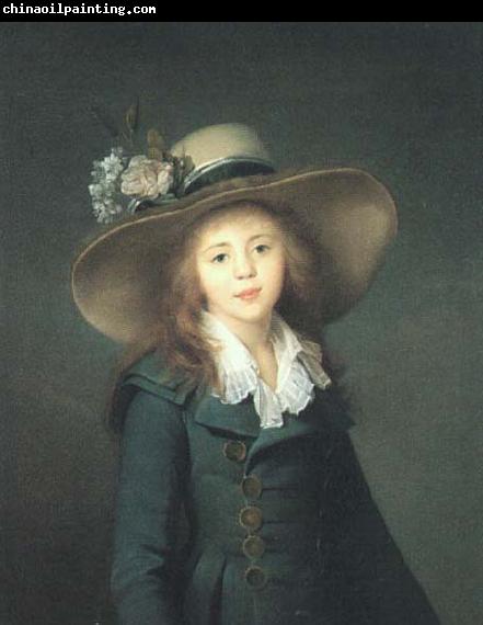 elisabeth vigee-lebrun Portrait of Elisaveta Alexandrovna Demidov, nee Stroganov here as Baronesse Stroganova