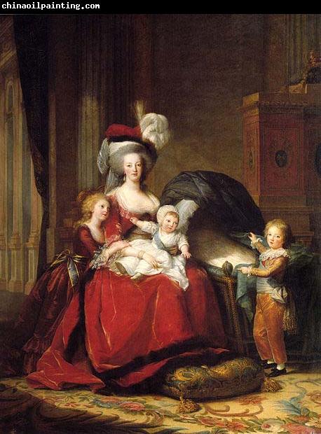 elisabeth vigee-lebrun Marie Antoinette and her Children