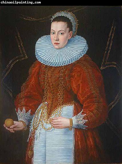 unknow artist Portrait of a Gdansk female patrician.