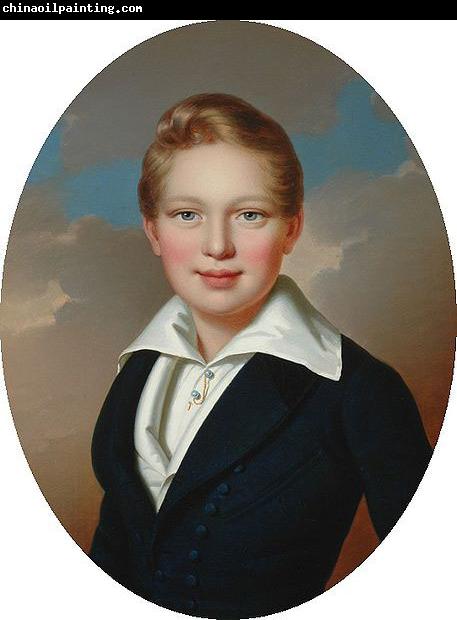 unknow artist Portrait of Archduke Alexander of Austria son of Archduke Joseph, Palatine of Hungary