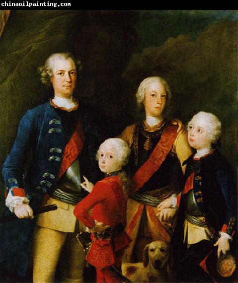 unknow artist The sons of King Friedrich Wilhelm I