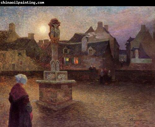 unknow artist The Wayside Cross at Rochefort-en-Terre