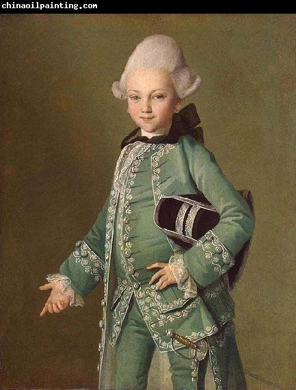 unknow artist Portrait of Aleksey Bobrinsky as a child