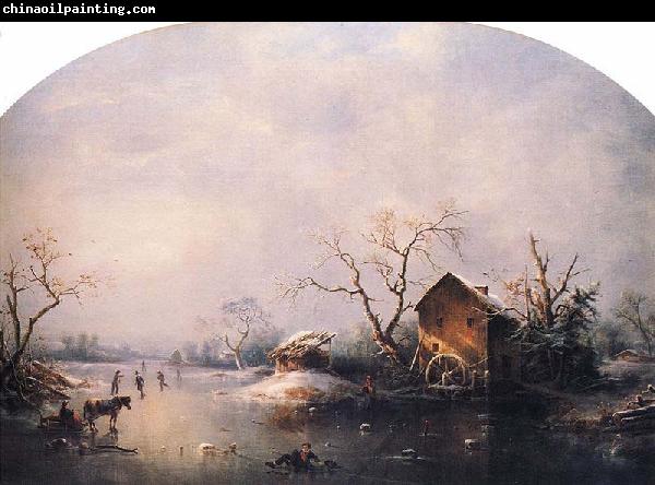 unknow artist Winter Scene