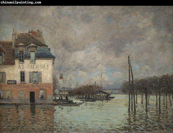 unknow artist Painting of Sisley in the Orsay Museum, Paris