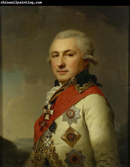 unknow artist Portrait of Admiral Osip Mikhailovich de Ribas (Jose de Ribas)