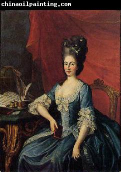 unknow artist Portrait of Maria Beatrice d'Este Archduchess of Austria