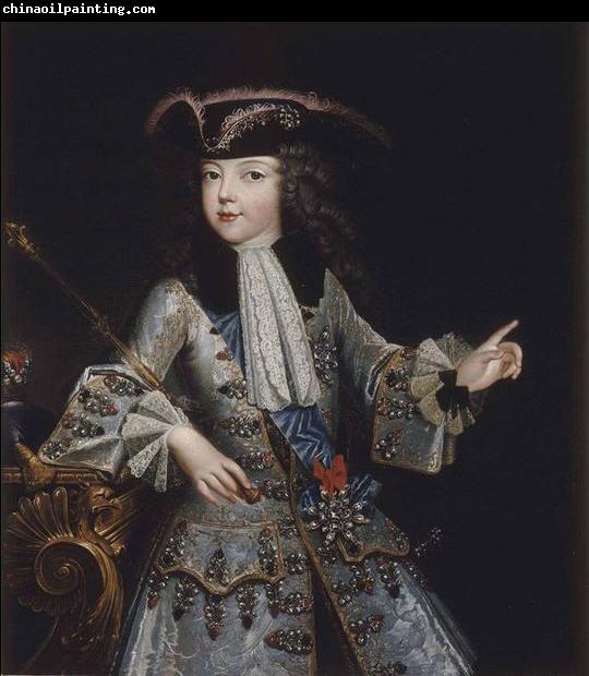 unknow artist Portrait of a young Louis XV of France.