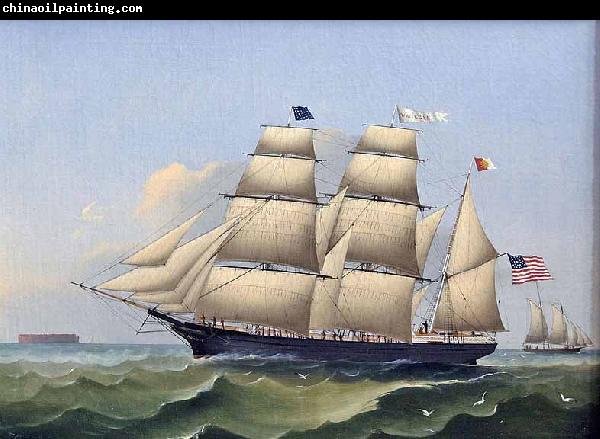 unknow artist Barque WHITE SEA of Boston