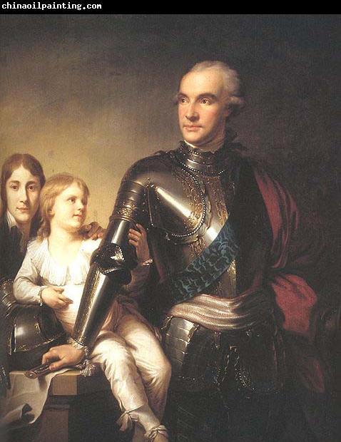 unknow artist The Count Potocki and his sons