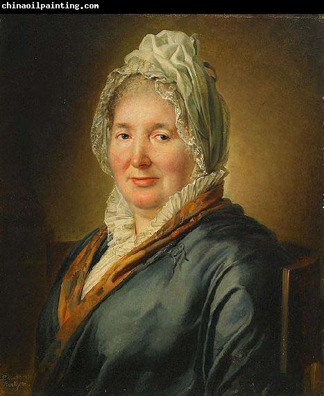 unknow artist Portrait of Christina Elisabeth Hjorth